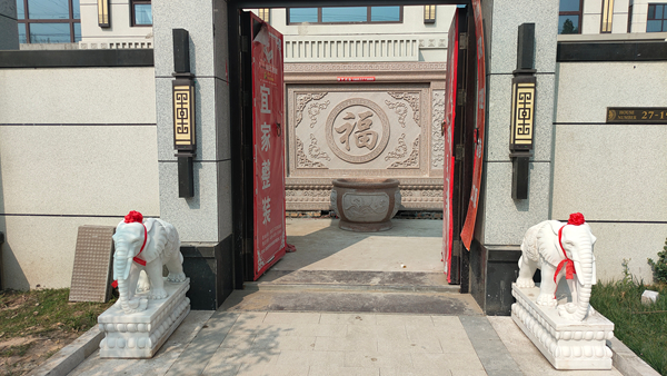 仿古石雕壁畫
